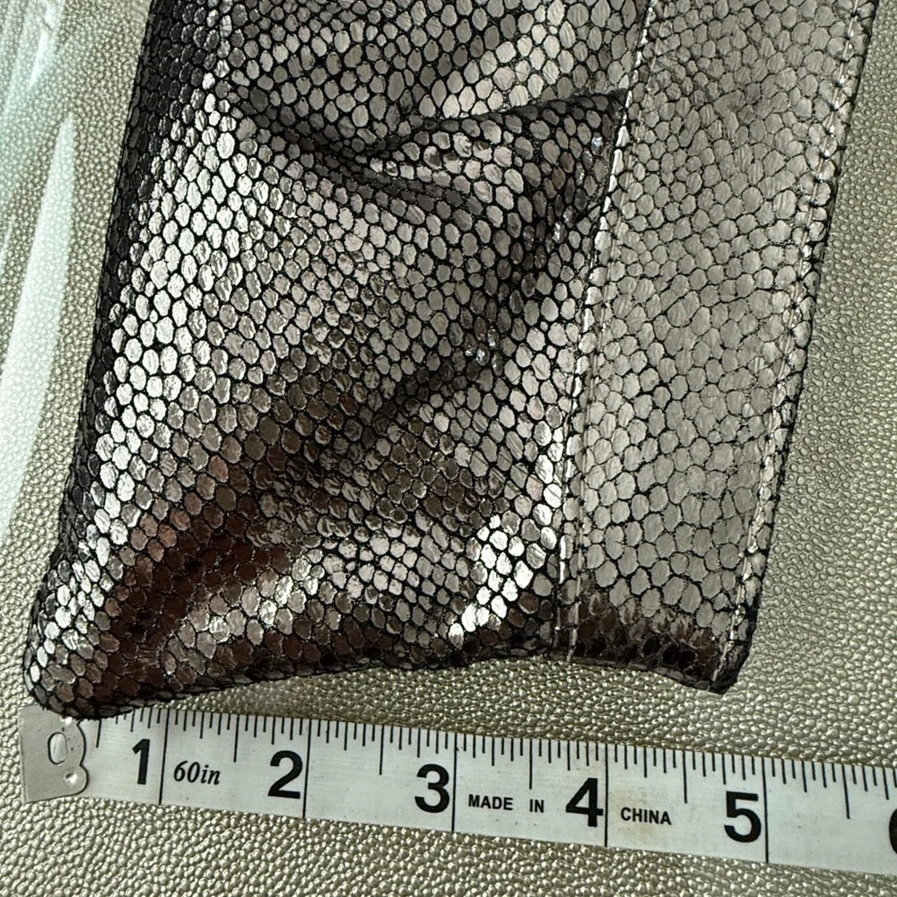 Laura Merkin Metallic Clutch Bag - Picture 6 of 6